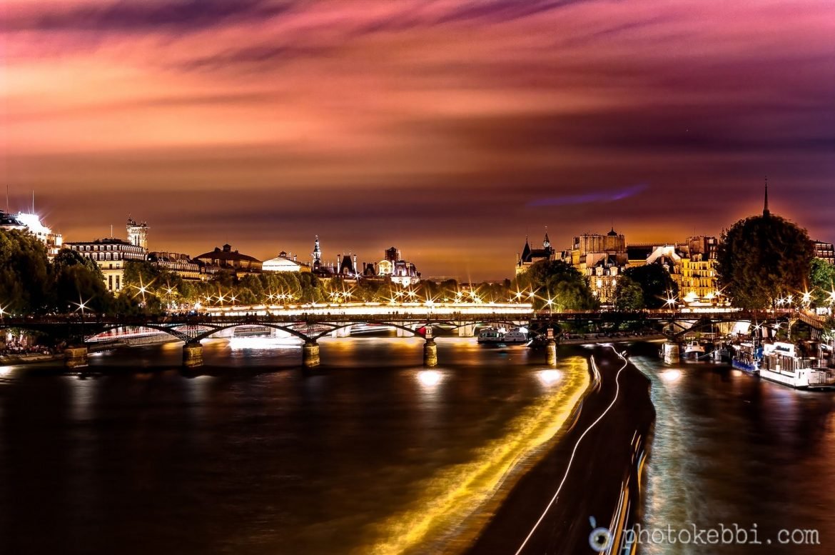Pont des Arts by night