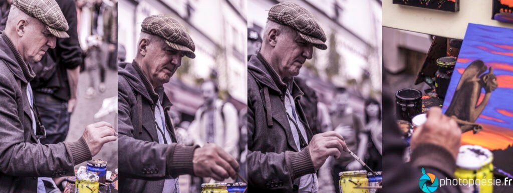 Photopoesie le peintre aux gargouilles