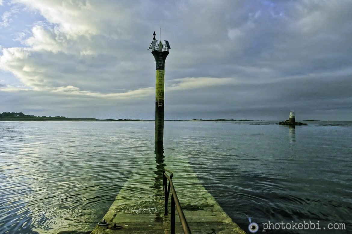 Phare marin passerelle de Roscoff