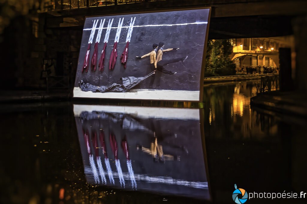 Photo Nuit Blanche : Danse sur le Canal Saint Martin (Paris)